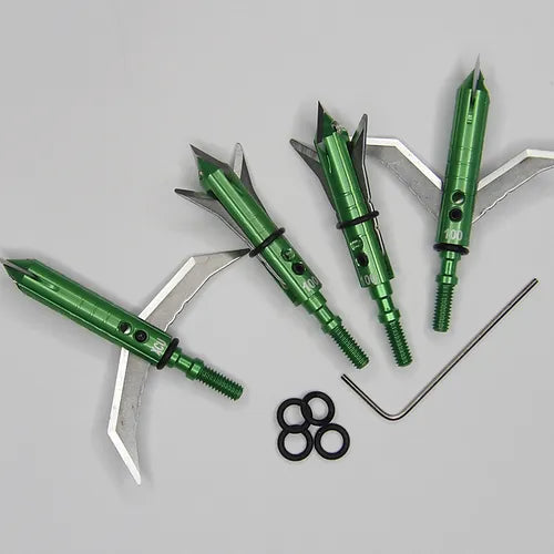 Xecutioner: Expandable Broadheads (Green)